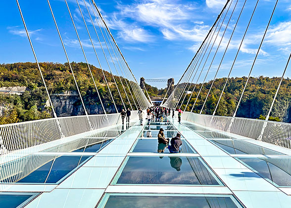 Glass Bridge at the Grand Canyon
