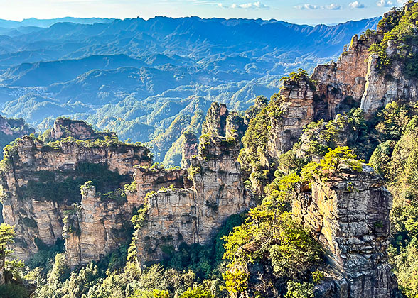 Natural Great Wall at Yangjiajie