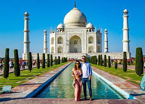 The Taj Mahal at Sunrise