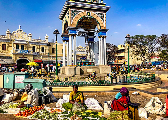 Local Market in Mysore
