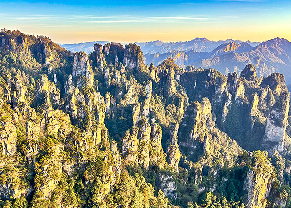 2 Days to Zhangjiajie Forest Park, Bailong Elevator, Avatar Mountain, Tianzi Mountain, Glass Bridge, and Tianmen Mountain