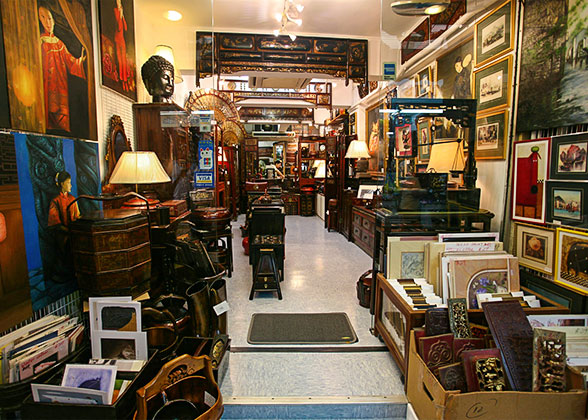 Antique Store on Hollywood Road
