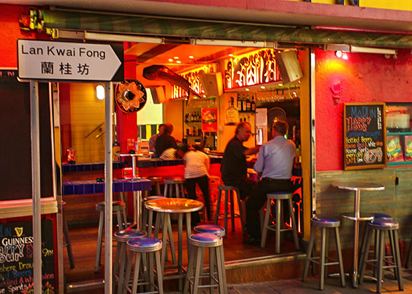 Leisurely Nightlife in Hong Kong