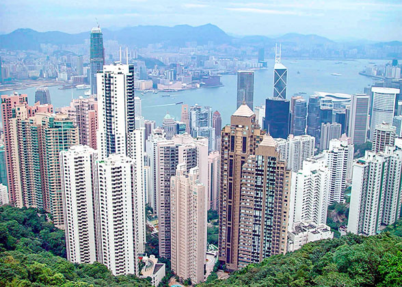 Iconic Skyline from Victoria Peak