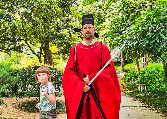 Our Guests in Traditional Chinese Dress