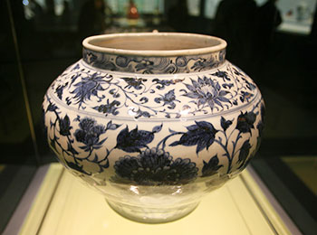 Jingdezhen porcelain of Yuan Dynasty
