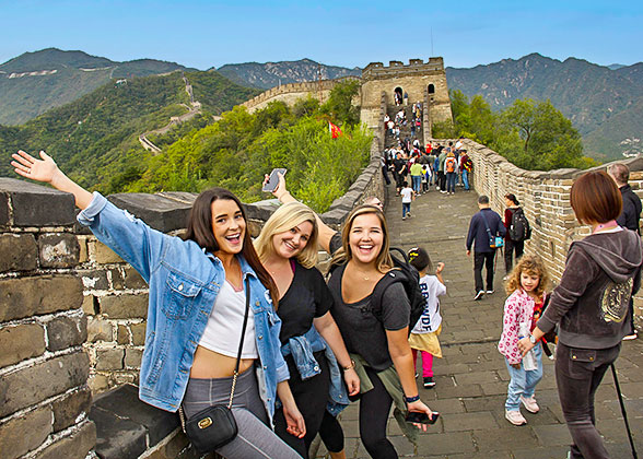 Our Guests at Mutianyu Great Wall
