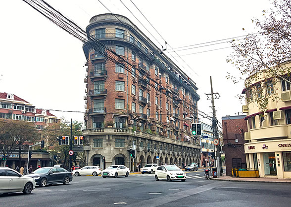 Ship-shaped Wukang Mansion in Shanghai