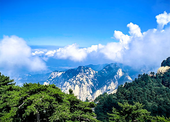 The Beautiful Mt. Huashan