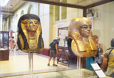 Exhibition at Egyptian Museum