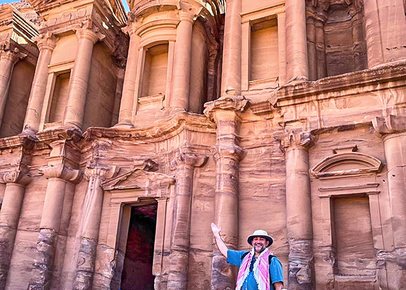 Our Guest at Petra