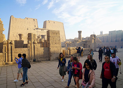 Temple of Horus in Edfu