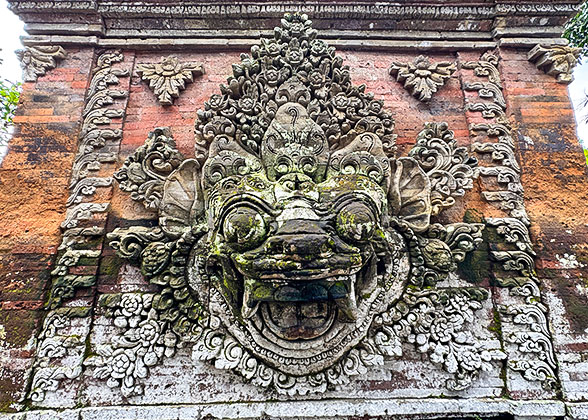 Beautiful Sculpture of Ubud Palace