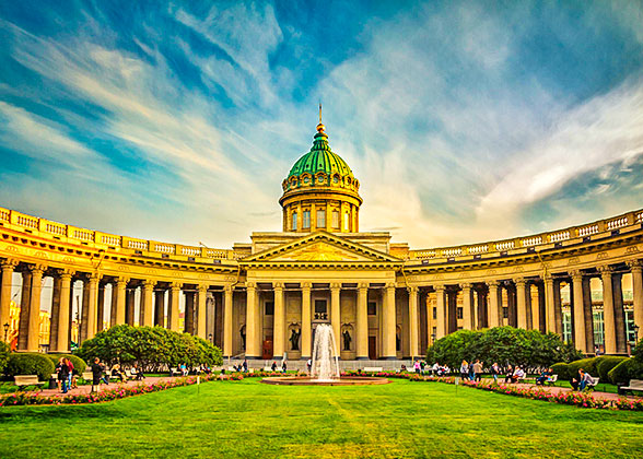 Kazan Cathedral,  St Petersburg
