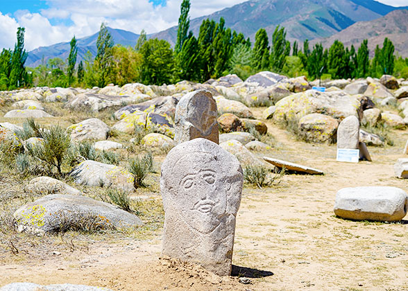 The Open-air Museum of Petroglyphs at Cholpon Ata