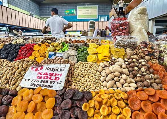 Green Bazaar, Almaty