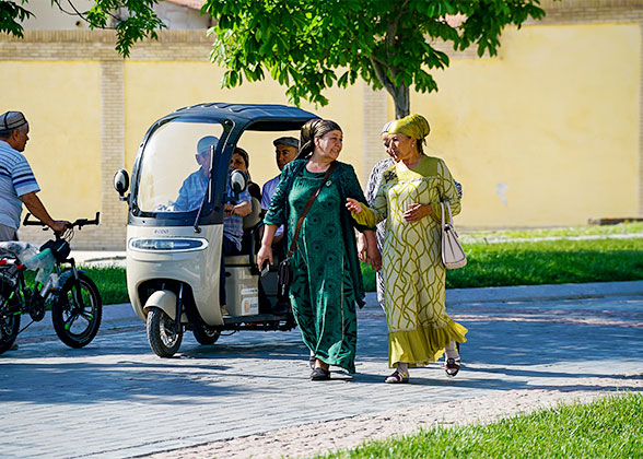 Local People in Astana