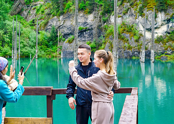 Kaindy Lake, Almaty