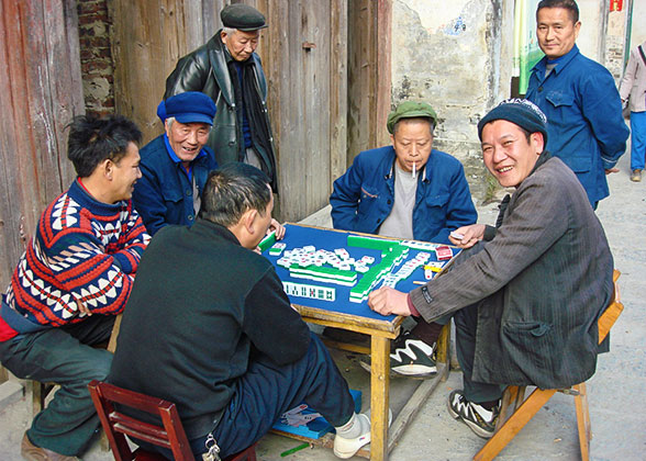 Local People at Xingping Town
