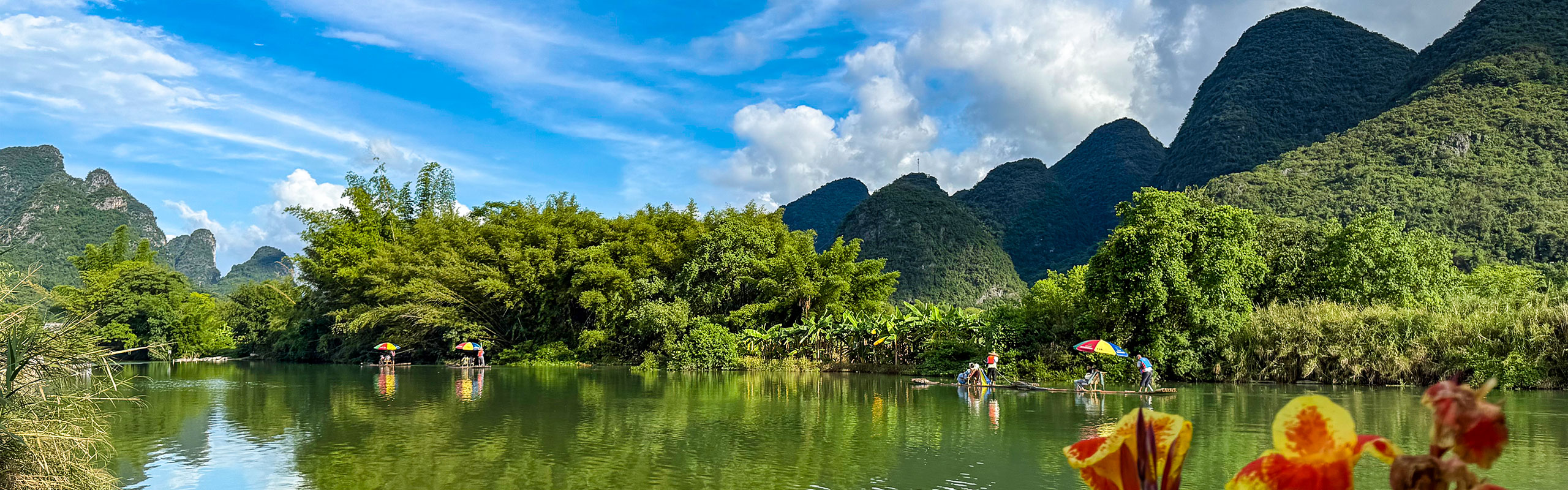 Yulong River Bamboo Rafting