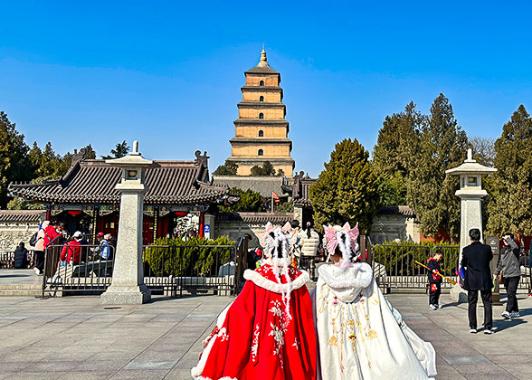Giant Wild Goose Pagoda, Xi'an