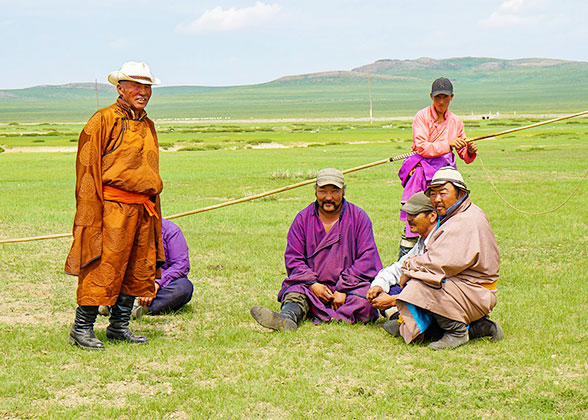 Local People in Mongolia Local People in Mongolia
