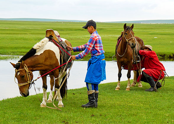 Mongolian Herders Mongolian Herders