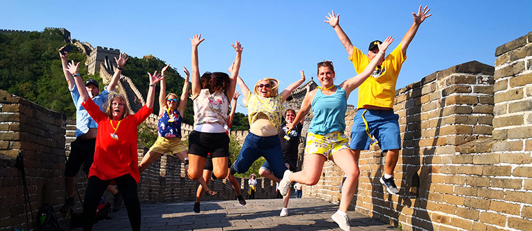 Have an exciting walk on Mutianyu Great Wall