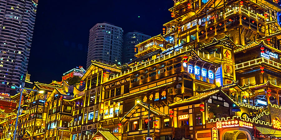 Hongya Cave, Chongqing