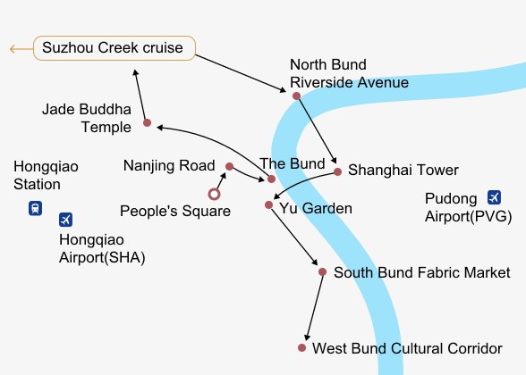 Tour map