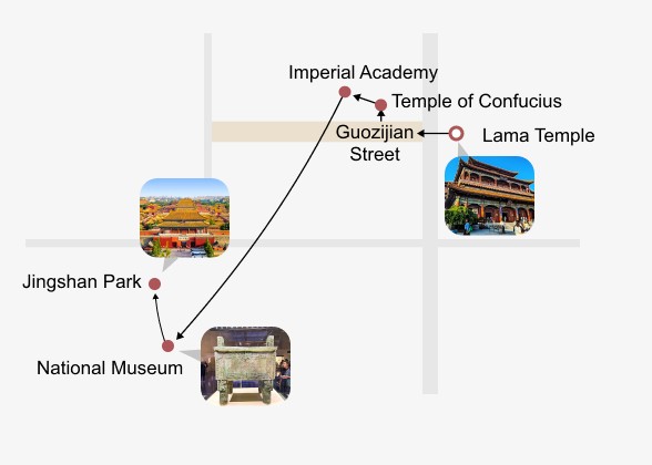 Tour map