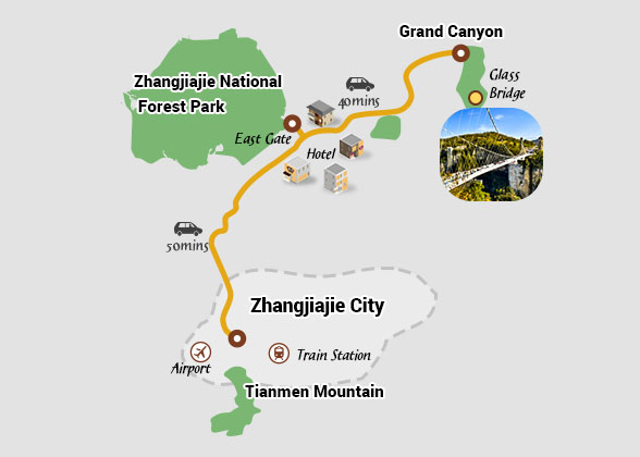 Tour map