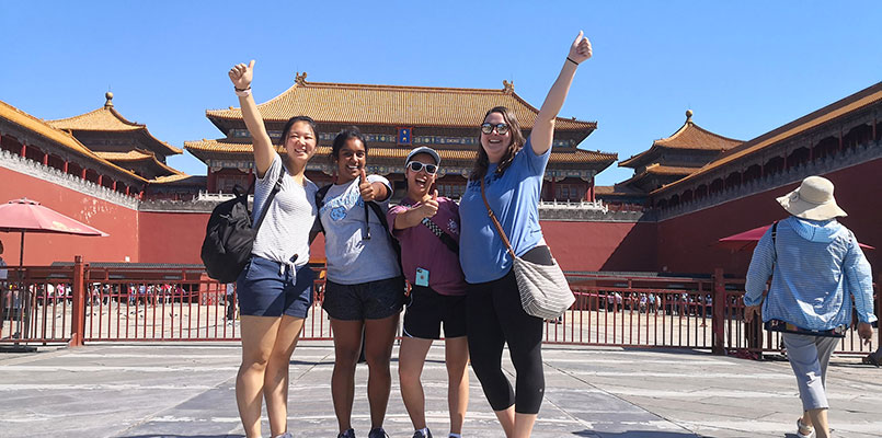 Follow your knowledgeable guide to explore the Forbidden City in depth