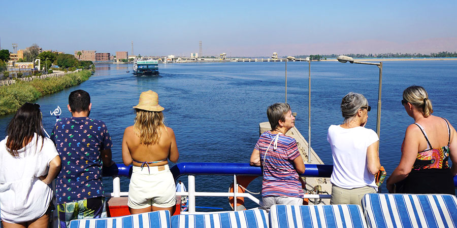 Enjoy yourselves at Nile River cruise
