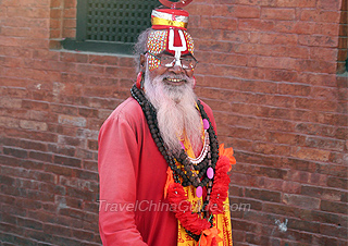 A Sadhu in Kathmandu