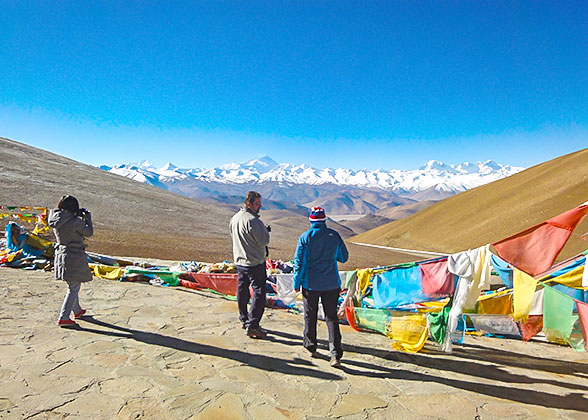 The Beautiful Plateau on the Way
