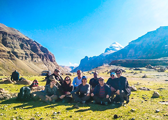 Our Guests at Mt. Kailash