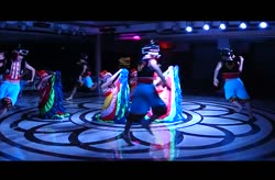 Torch Festival in July, a performance on the Yangtze River Cruise