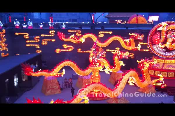 2012 Xian Lantern Festival on the City Wall-Part 1