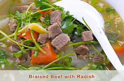 Braised Beef with Radish