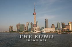 The Bund in Shanghai