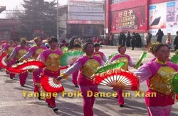 A Yangko Dance during the Lantern Festival 
