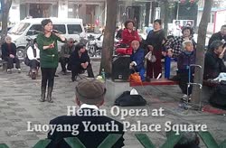 Henan Opera at Luoyang Youth Palace Square