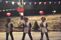 Bai People Performing Dance at the Gala 