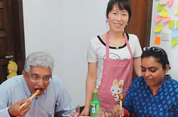 Mrs. Uneetha Desas and Abdullah's Trip in China