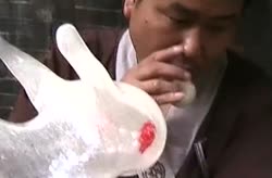 Sugar Figurine Blowing on Jinli Street
