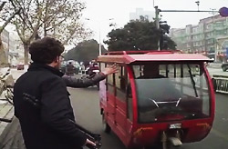Ubiquitous Electric Three Wheeled Taxis