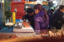 Seafood Market in Xian