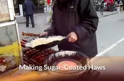 Making Sugar Coated Haws