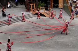 Folk Performances in Xijiang Qianhu Miao Village - Part 1